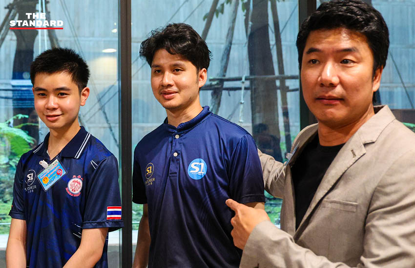 บิ๊ก สระบุรี (อรรถสิทธิ์ มหิธิ) ยื่นหนังสือร้องเรียนต่อ รักชนก ศรีนอก และ นนท์ ไพศาลลิ้มเจริญกิจ สส. พรรคประชาชน ที่รัฐสภา เพื่อทวงสัญญารัฐบาลปลดล็อกกีฬาสนุกเกอร์พ้น พ.ร.บ. การพนัน 8