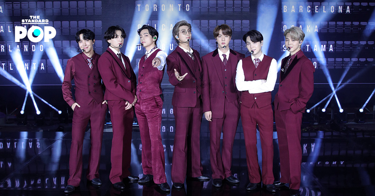 ภาพถ่ายสมาชิกวง BTS