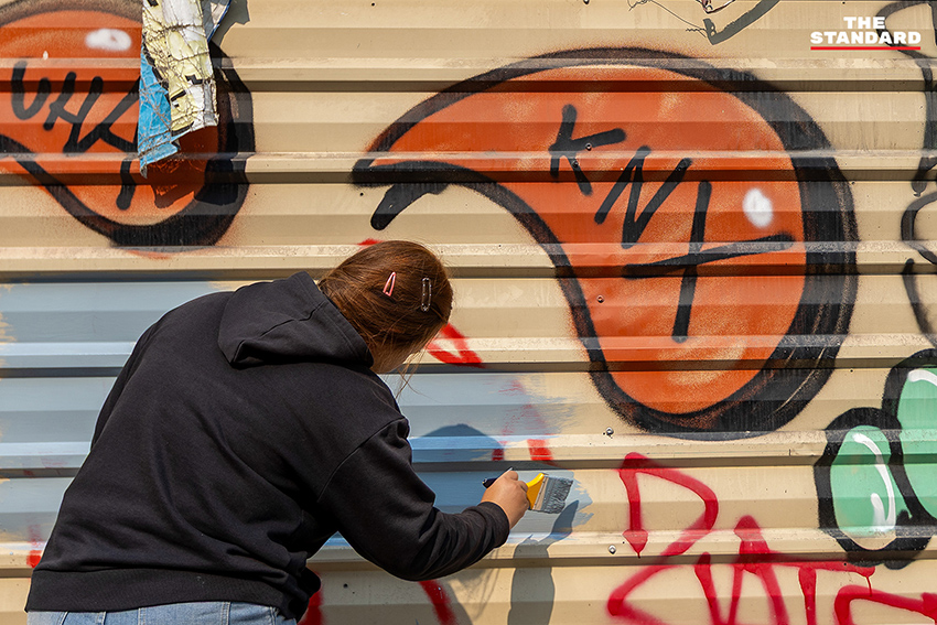 ภาพการปรับปรุงภูมิทัศน์และทำความสะอาดบริเวณเมืองเก่าเชียงใหม่ เตรียมพร้อมรับการประเมินมรดกโลก 2