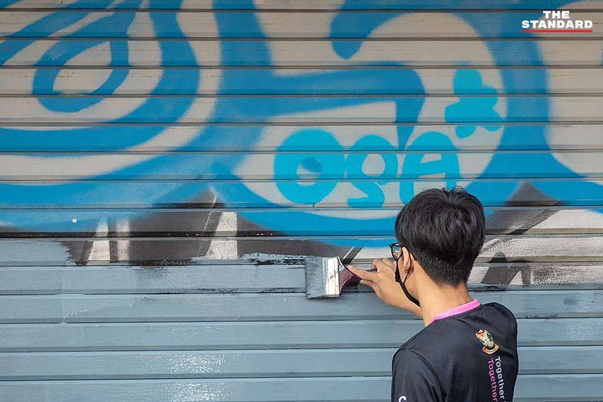 ภาพการปรับปรุงภูมิทัศน์และทำความสะอาดบริเวณเมืองเก่าเชียงใหม่ เตรียมพร้อมรับการประเมินมรดกโลก 9