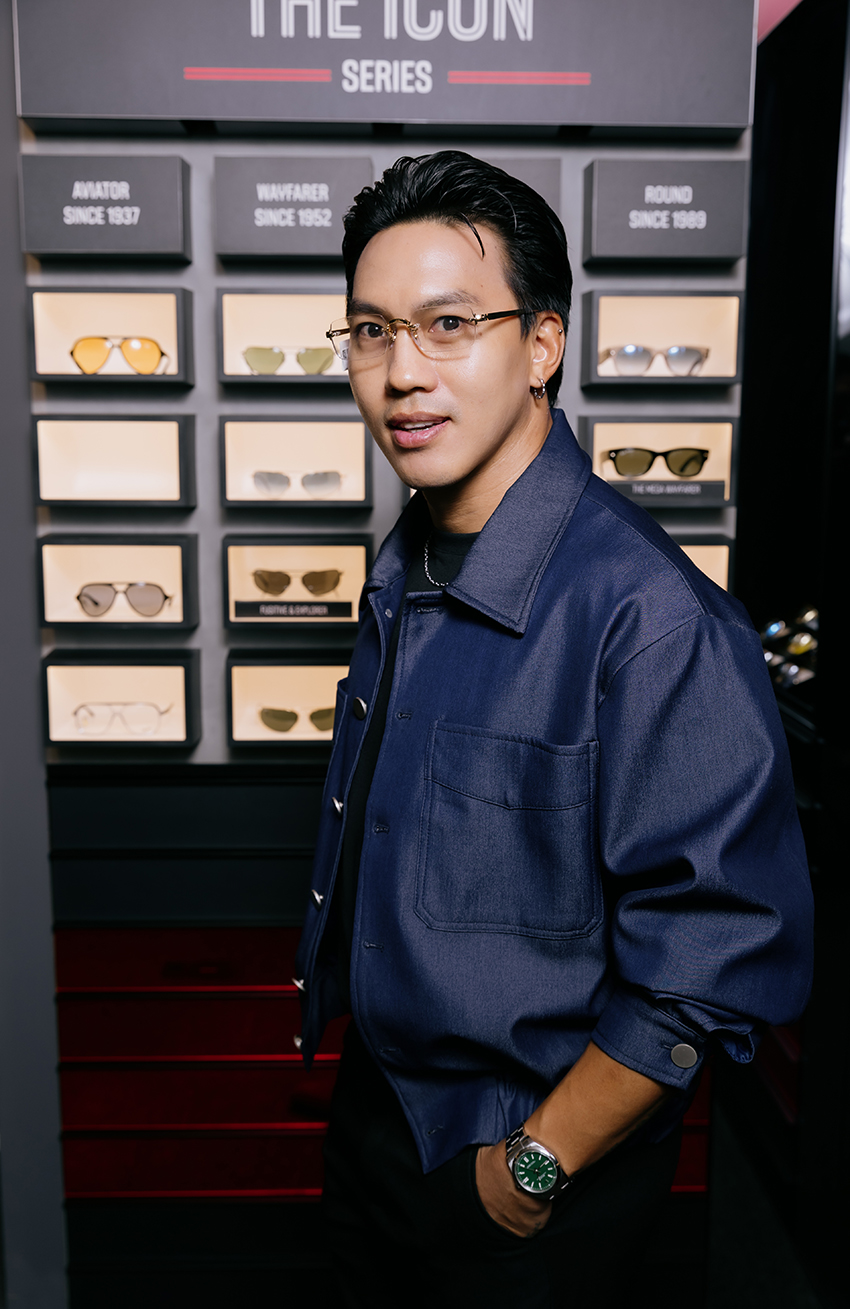 ภาพคอลเล็กชันแว่นตา EssilorLuxottica Spring/Summer 2026 ที่มีทั้งแว่นกันแดดและแว่นสายตา ในดีไซน์ 3 สไตล์หลัก 3