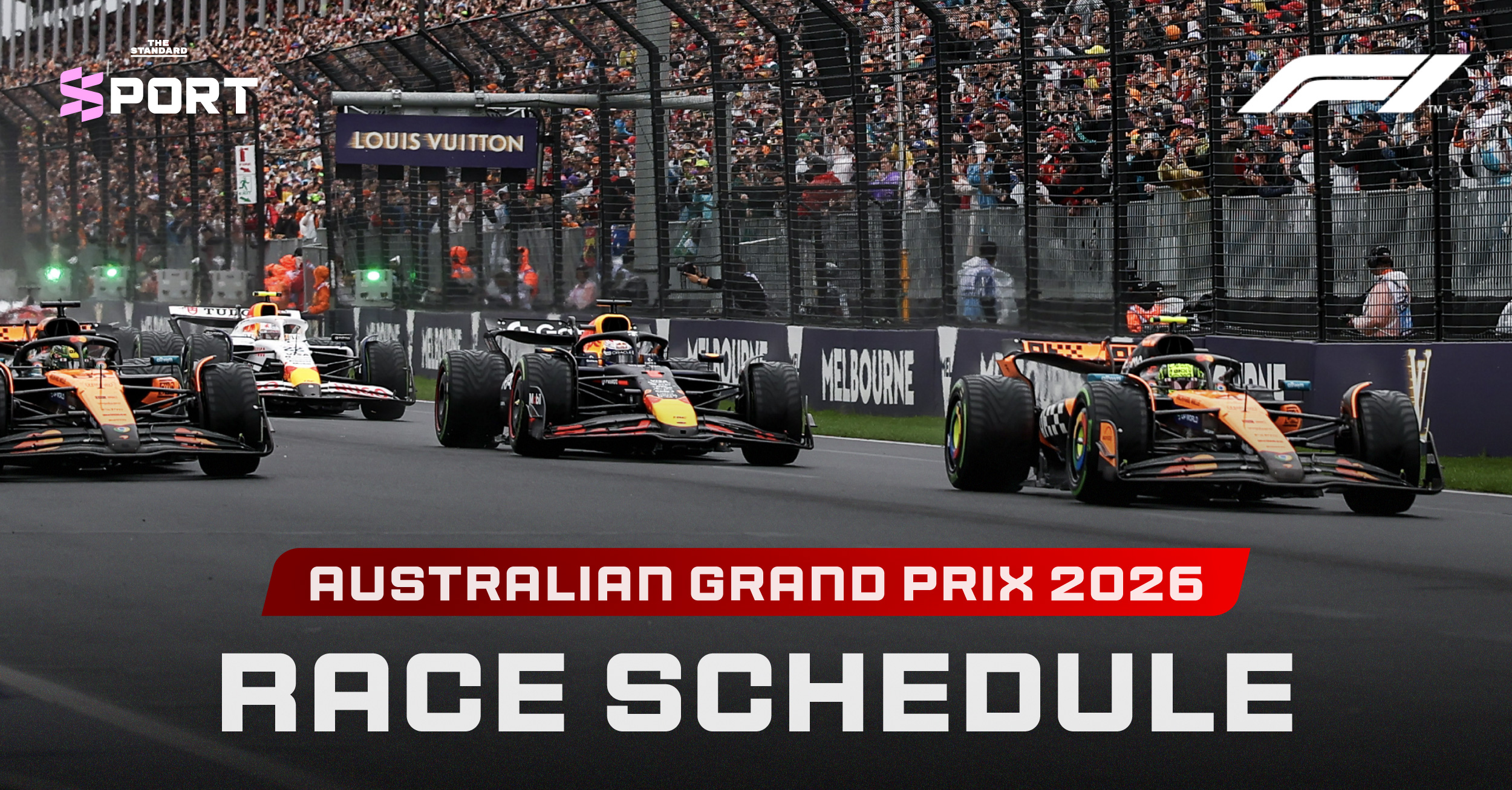 ตารางแข่งขันรถสูตรหนึ่ง F1 ฤดูกาล 2026 รายการออสเตรเลียนกรังด์ปรีซ์