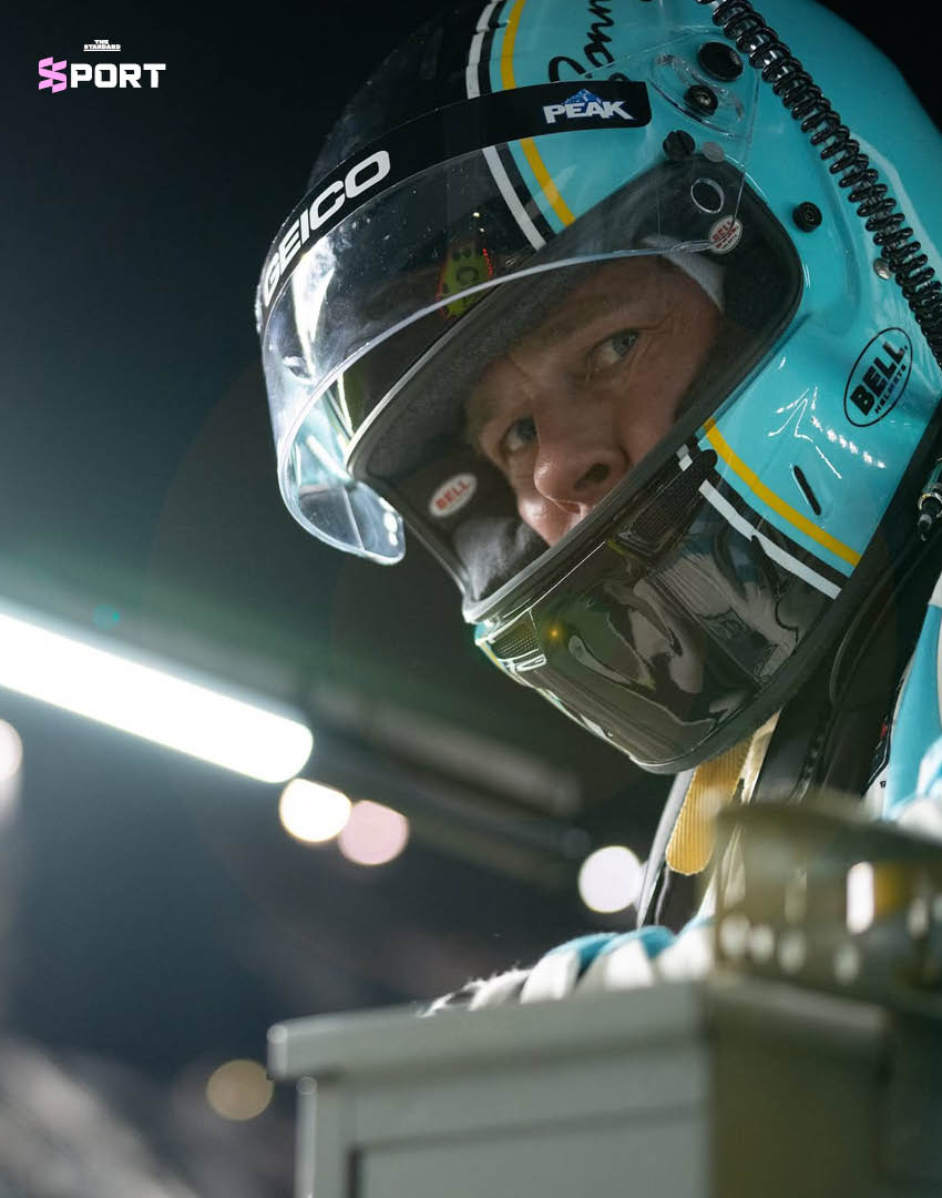 โปสเตอร์ภาพยนตร์ F1 The Movie พร้อมข้อความระบุว่าคว้ารางวัล Best Sound จาก Oscars 2