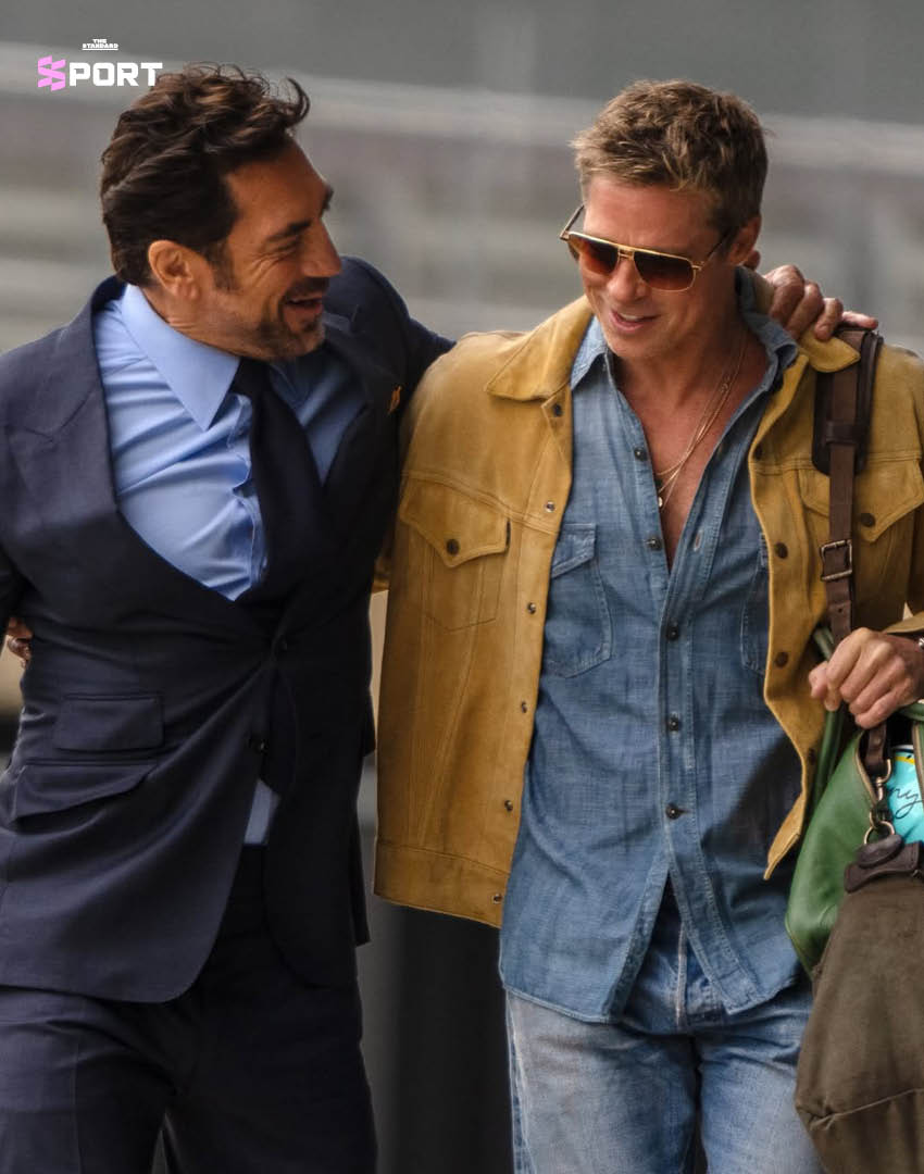 โปสเตอร์ภาพยนตร์ F1 The Movie พร้อมข้อความระบุว่าคว้ารางวัล Best Sound จาก Oscars 5