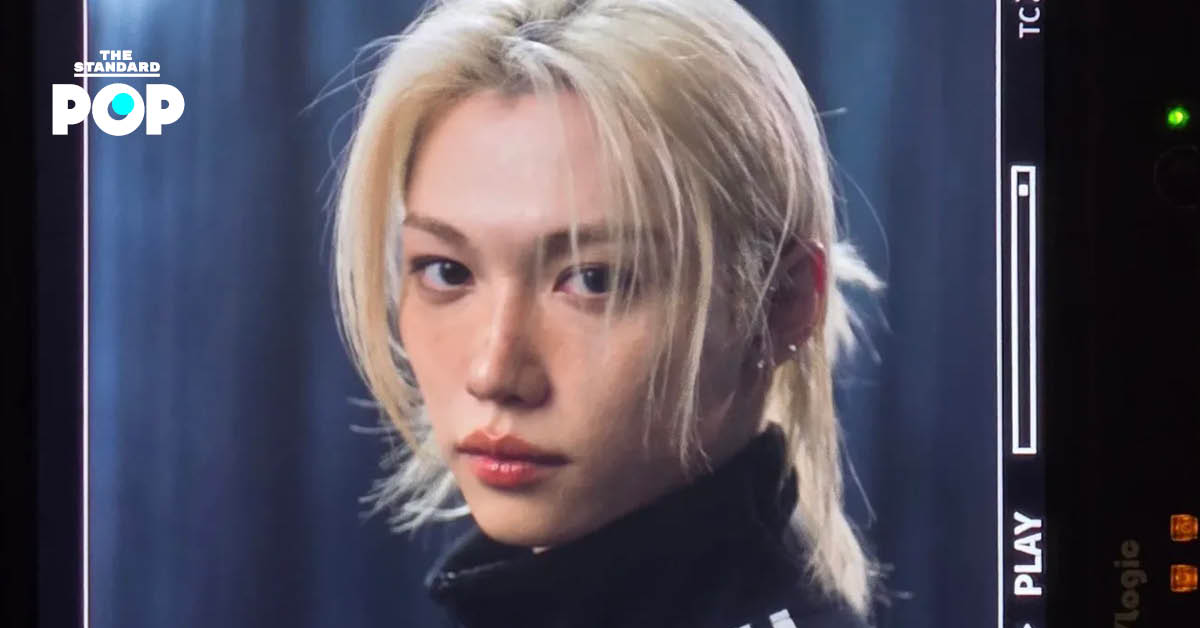 เฟลิกซ์ วง Stray Kids ในชุดออกกำลังกายของ adidas ในฐานะแบรนด์แอมบาสเดอร์คนล่าสุด