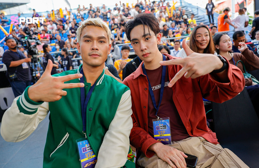 นักกีฬาบาสเกตบอล 3x3 ทีมชาติไทย กำลังแข่งขันในศึก FIBA 3x3 Champions Cup 2026 ที่เซ็นทรัลเวิลด์ 7