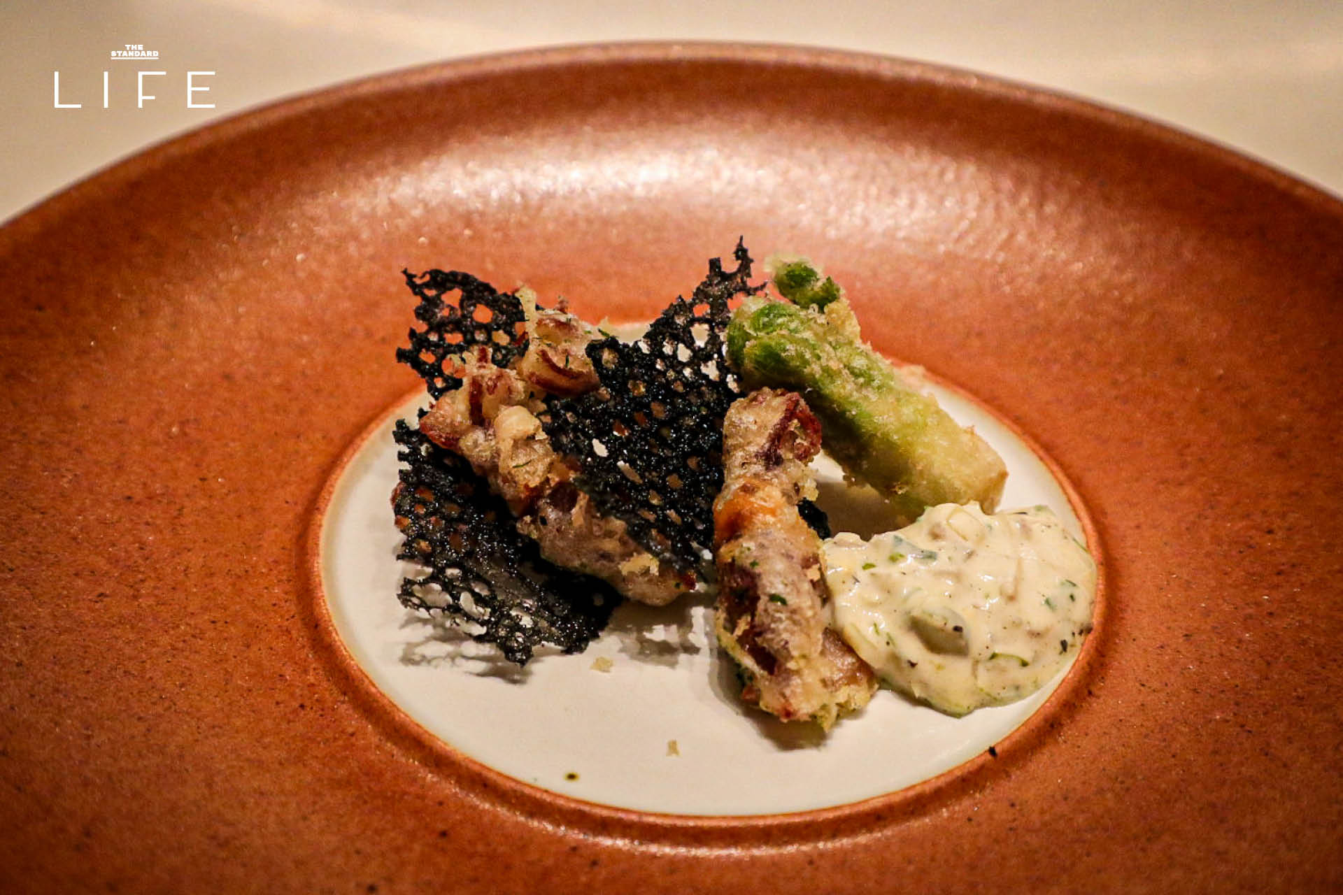 ภาพอาหารโอมากาเสะจากร้าน Fillets ที่ One Bangkok พร้อมนำเสนอเทคนิคการปรุงสไตล์ Kappo โดยเชฟแรนดี้ 11