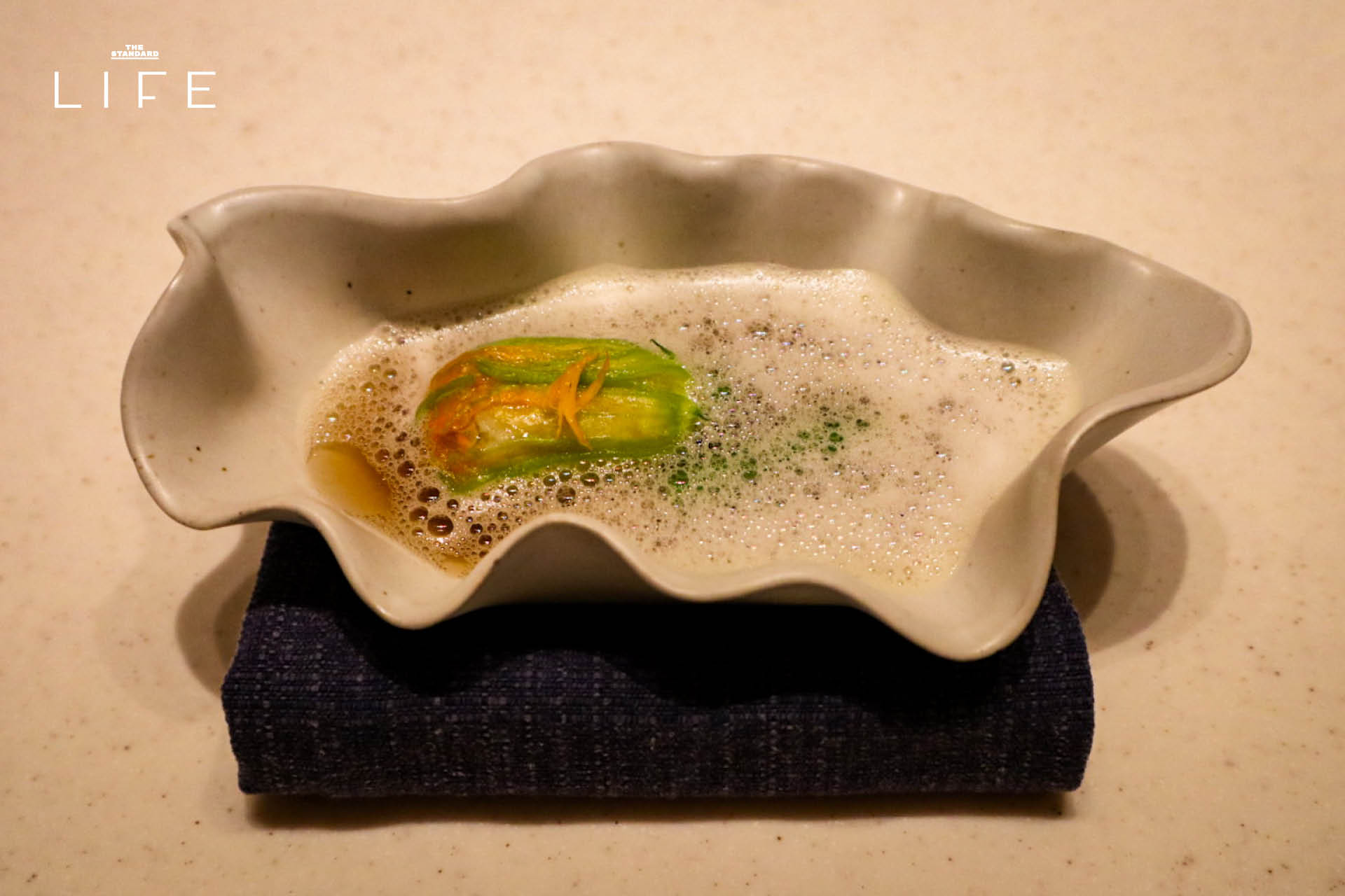 ภาพอาหารโอมากาเสะจากร้าน Fillets ที่ One Bangkok พร้อมนำเสนอเทคนิคการปรุงสไตล์ Kappo โดยเชฟแรนดี้ 7