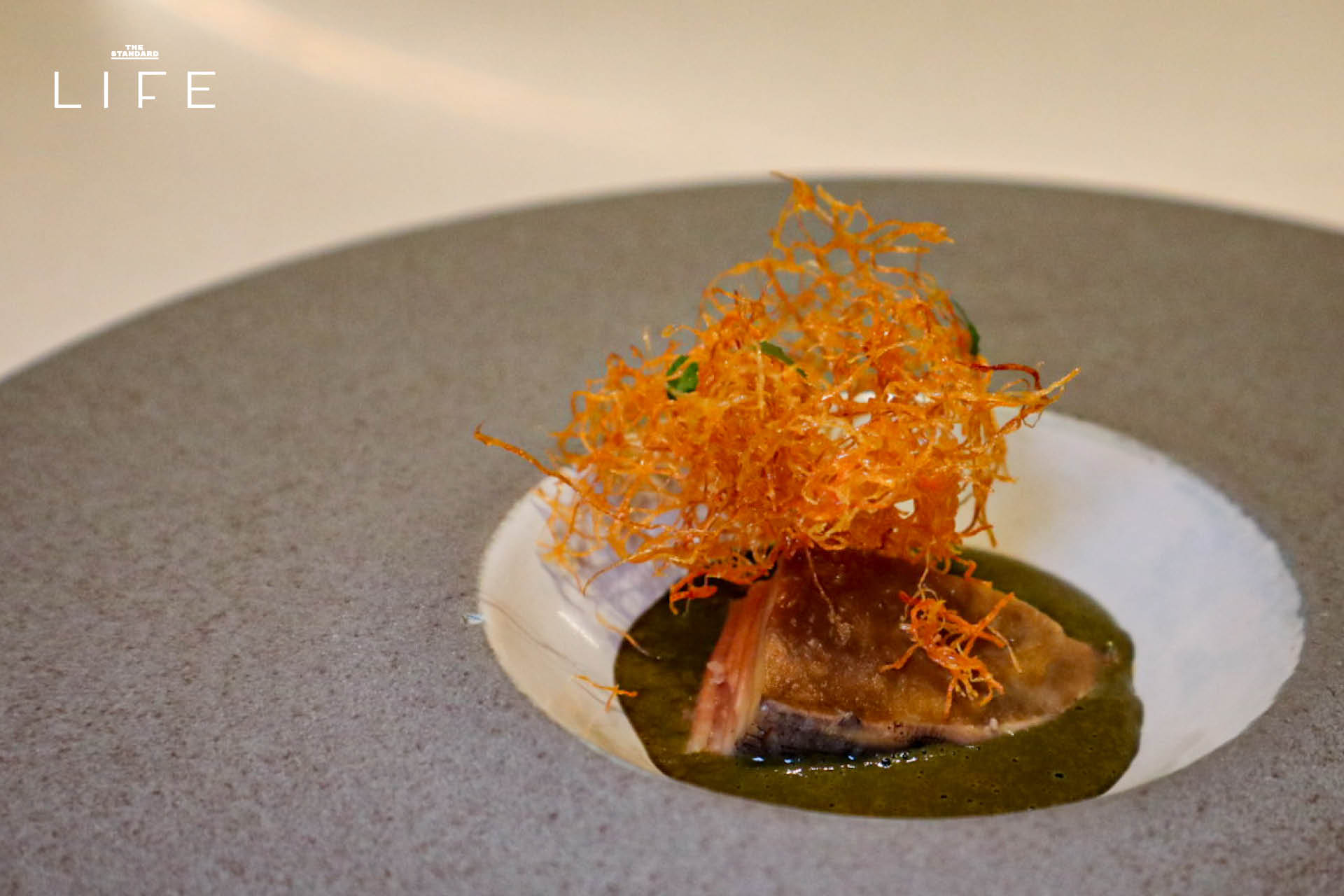 ภาพอาหารโอมากาเสะจากร้าน Fillets ที่ One Bangkok พร้อมนำเสนอเทคนิคการปรุงสไตล์ Kappo โดยเชฟแรนดี้ 8