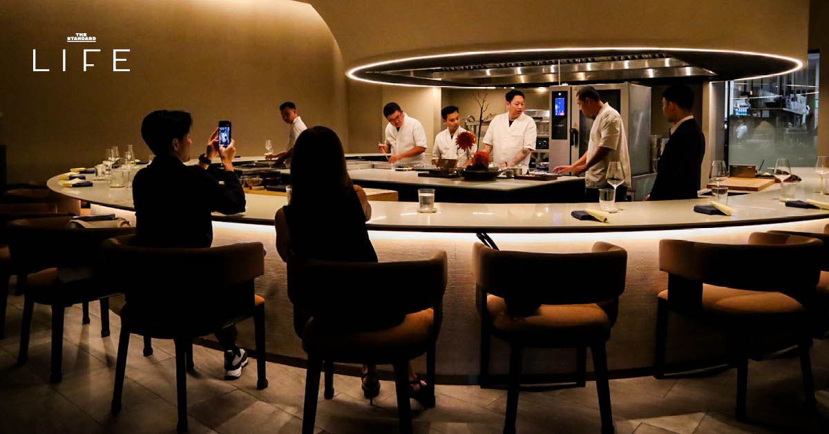 ภาพอาหารโอมากาเสะจากร้าน Fillets ที่ One Bangkok พร้อมนำเสนอเทคนิคการปรุงสไตล์ Kappo โดยเชฟแรนดี้