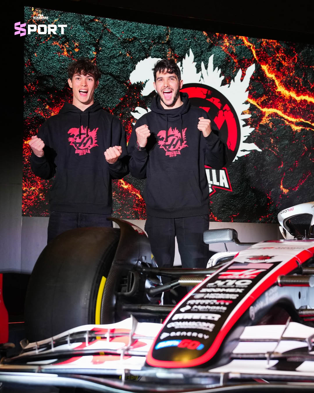 รถแข่ง Haas VF-26 ลวดลาย Godzilla สำหรับการแข่งขัน Japanese Grand Prix 7