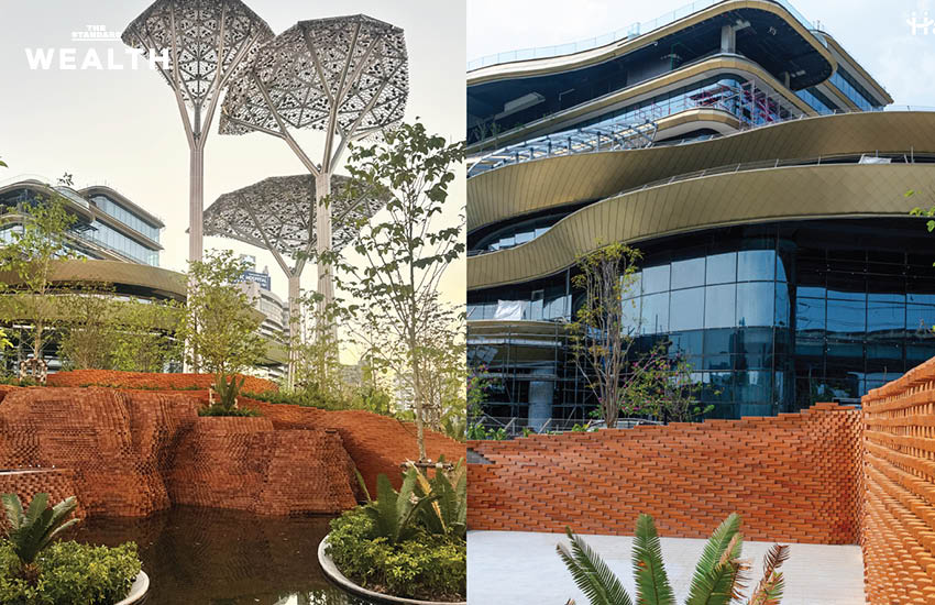 ภาพอาคารโครงการ Happitat โครงการมิกซ์ยูสริมถนนบางนา-ตราด 1