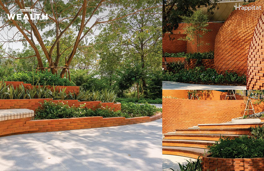 ภาพอาคารโครงการ Happitat โครงการมิกซ์ยูสริมถนนบางนา-ตราด 2