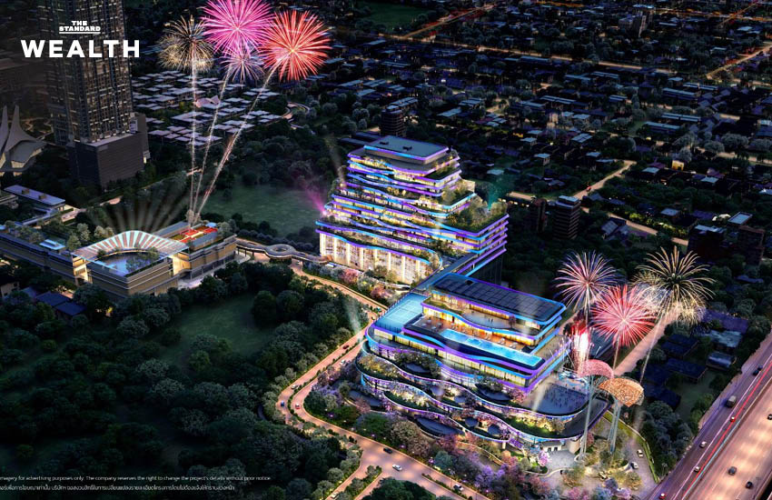 ภาพอาคารโครงการ Happitat โครงการมิกซ์ยูสริมถนนบางนา-ตราด 6