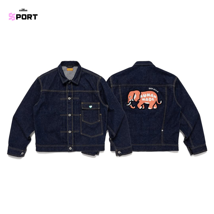 ภาพโลโก้ HUMAN MADE พร้อมกางเกงมวยไทยและสินค้าคอลเล็กชันพิเศษฉลองการเปิดสาขาแรกในไทย 1