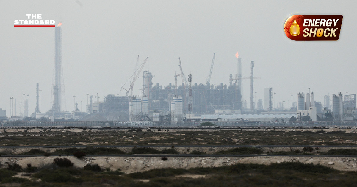 โรงงานผลิตก๊าซธรรมชาติเหลว (LNG) ของกาตาร์ที่ได้รับความเสียหายจากสงคราม อิหร่าน