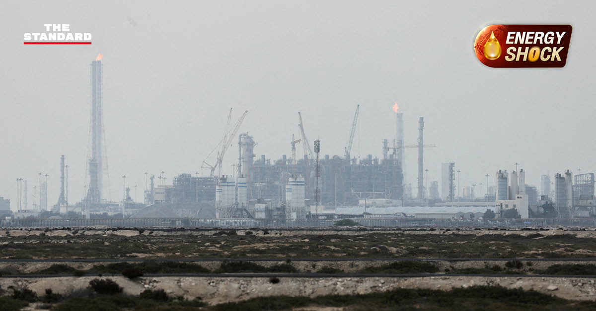 โรงงานผลิตก๊าซธรรมชาติในตะวันออกกลาง