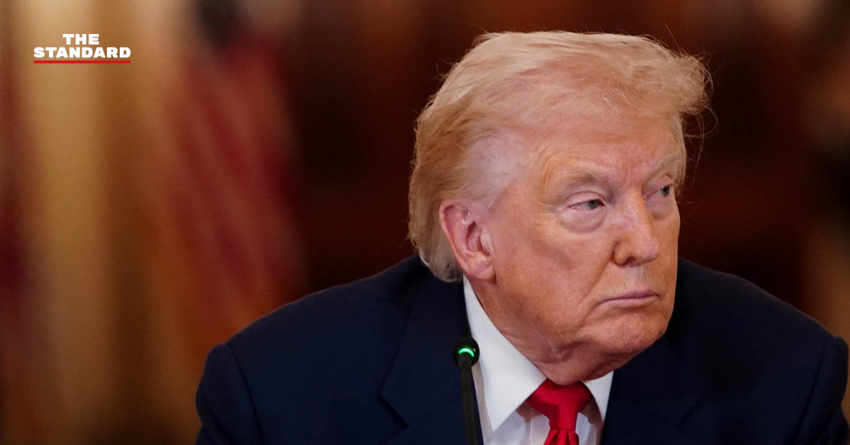 ภาพ นายโดนัลด์ ทรัมป์ อดีตประธานาธิบดีสหรัฐฯ