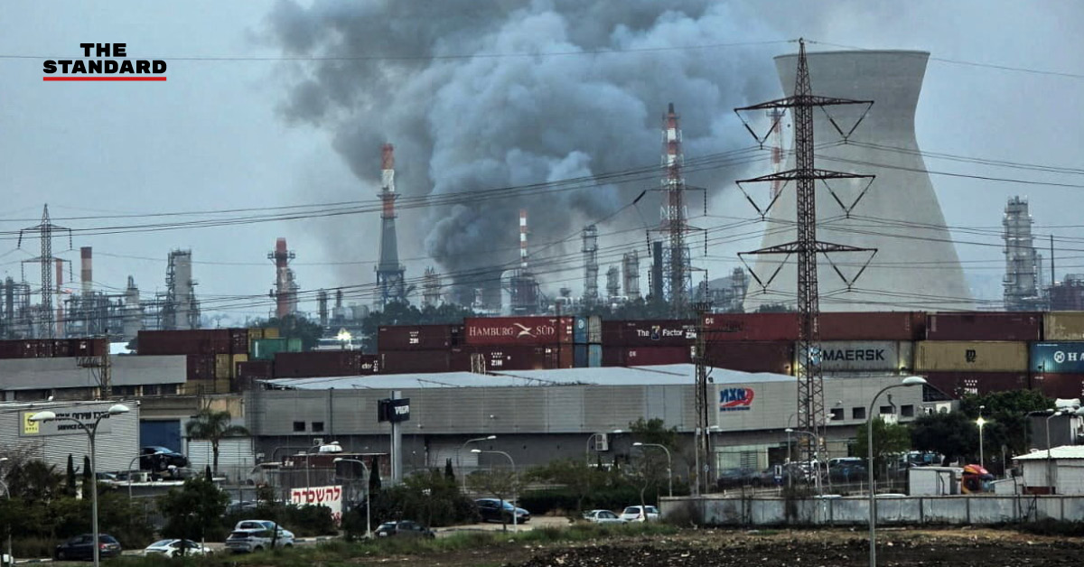 ภาพแสดงโครงสร้างพื้นฐานสำคัญด้านพลังงานและน้ำใน ตะวันออกกลาง ซึ่งอาจตกเป็นเป้าโจมตีจากความขัดแย้ง