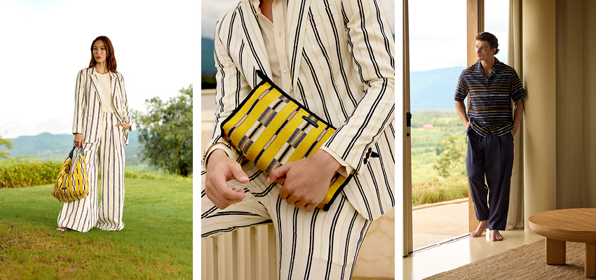 เสื้อผ้าและเครื่องประดับคอลเลกชัน Silk Chenille จาก จิม ทอมป์สัน โดดเด่นด้วยลายทอและสัมผัสหรูหรา 5