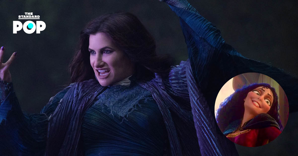 นักแสดง Kathryn Hahn ในบทบาท Mother Gothel สำหรับภาพยนตร์ Tangled ฉบับไลฟ์แอ็กชัน