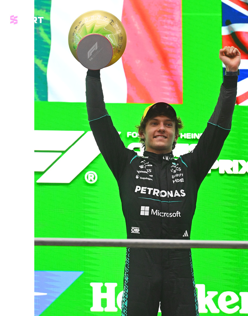 คิมิ อันโตเนลลี คว้าชัยสนาม Chinese GP 2026 2