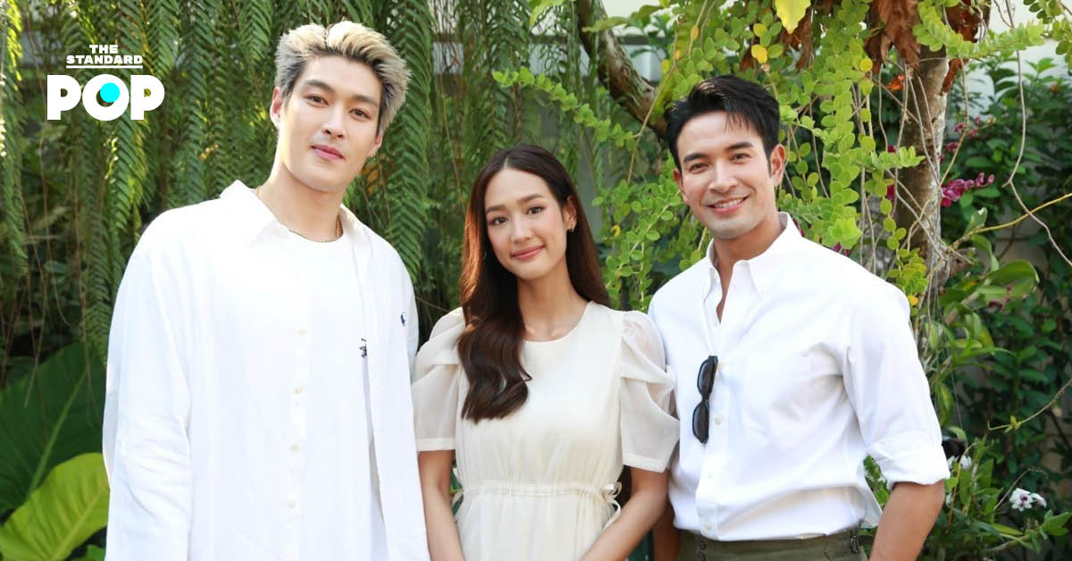 ภาพโปรโมตละคร ‘รักหักหลัง’ แสดงโดย กระทิง ขุนณรงค์, พาย รินรดา และ เกรท วรินทร