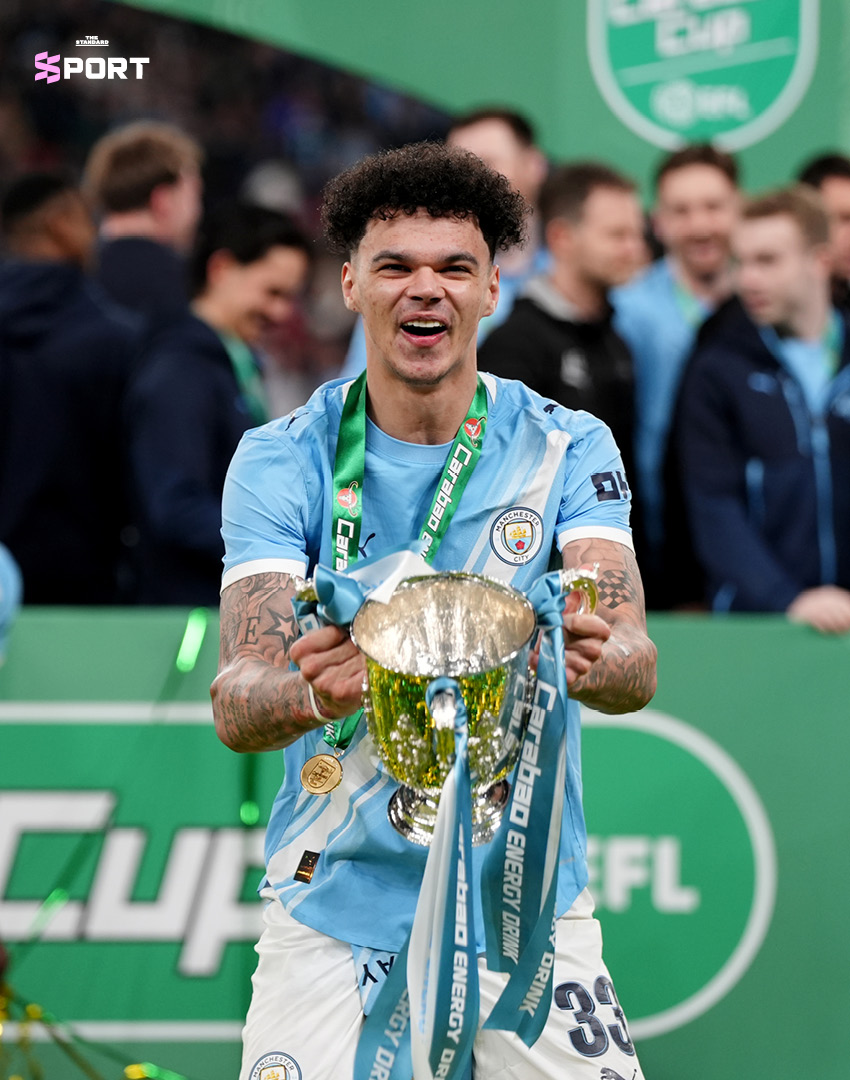 ภาพนักเตะ แมนเชสเตอร์ ซิตี้ ฉลองแชมป์คาราบาว คัพ 2025/26 สมัยที่ 9 2