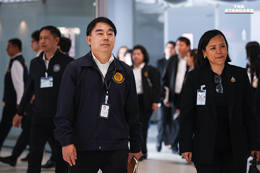 ภาพลูกเรือเรือสินค้า ‘มยุรี นารี’ 20 คน เดินทางกลับถึงท่าอากาศยานสุวรรณภูมิอย่างปลอดภัย 2