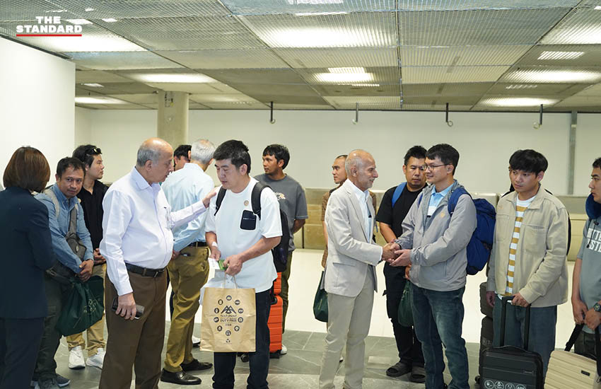 ลูกเรือไทย 20 รายของเรือ Mayuree Naree เดินทางกลับถึงท่าอากาศยานสุวรรณภูมิ 2