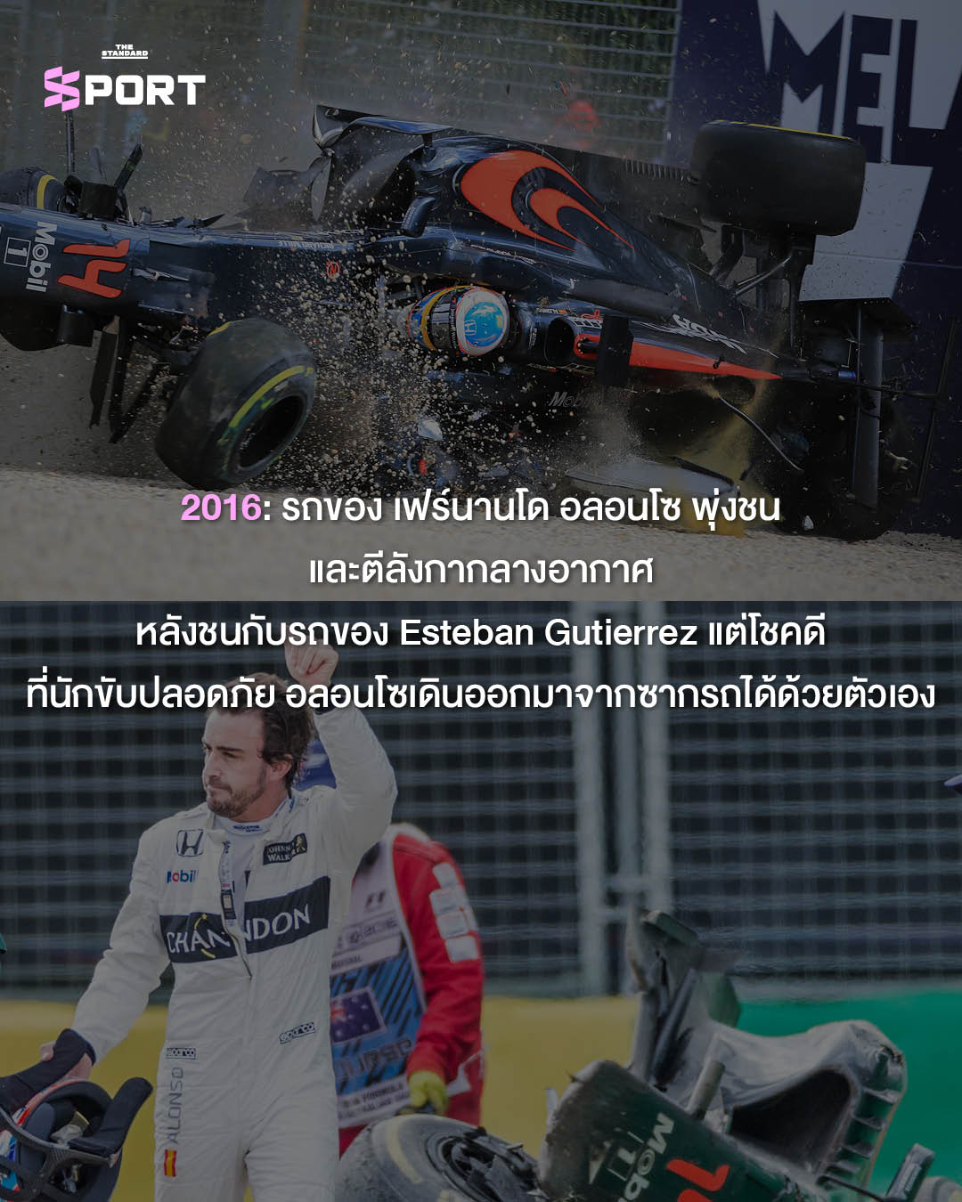 ภาพรวมเหตุการณ์สำคัญจากการแข่งขัน F1 Australian Grand Prix ณ สนาม Albert Park Circuit 5