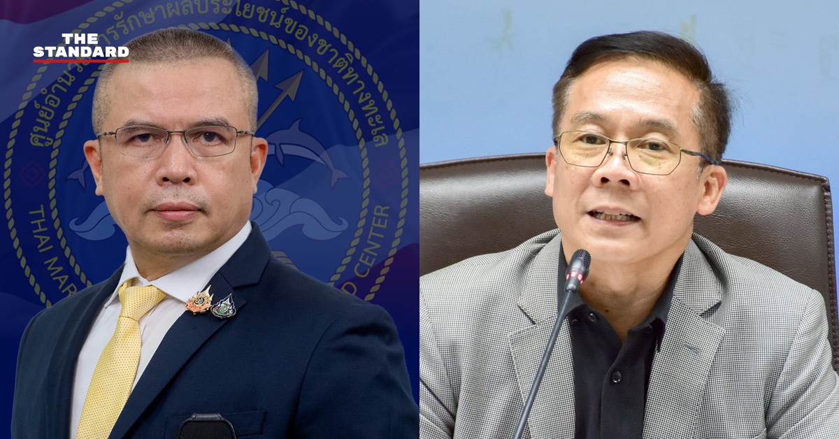 อธิบดีกรมเจ้าท่าและรองเจ้ากรมยุทธการทหารเรือ แถลงข่าวอัปเดตสถานการณ์เรือไทยและลูกเรือในวิกฤตตะวันออกกลาง