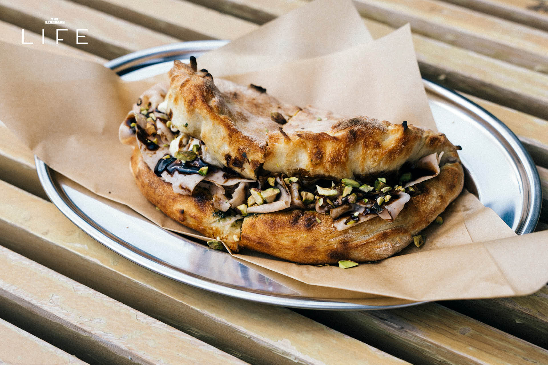 แซนด์วิชแป้งพิซซ่า Panuozzo ไส้แน่นจากร้าน Mini Maru 5