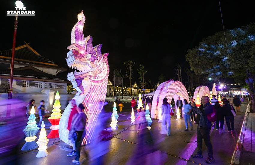 บรรยากาศความยิ่งใหญ่ของงาน น่าน The Legacy of Love ที่จังหวัด น่าน ซึ่งจัดขึ้นเพื่อสืบสานประเพณีและวัฒนธรรมล้านนาในช่วงปลายปี 19