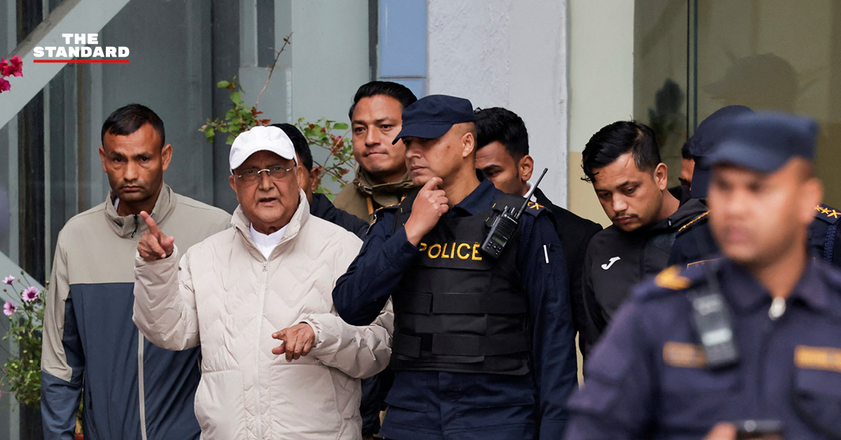 เค.พี. ชาร์มา โอลี อดีตนายกฯ เนปาล หลังถูกจับกุมในข้อหาประมาทเลินเล่อ