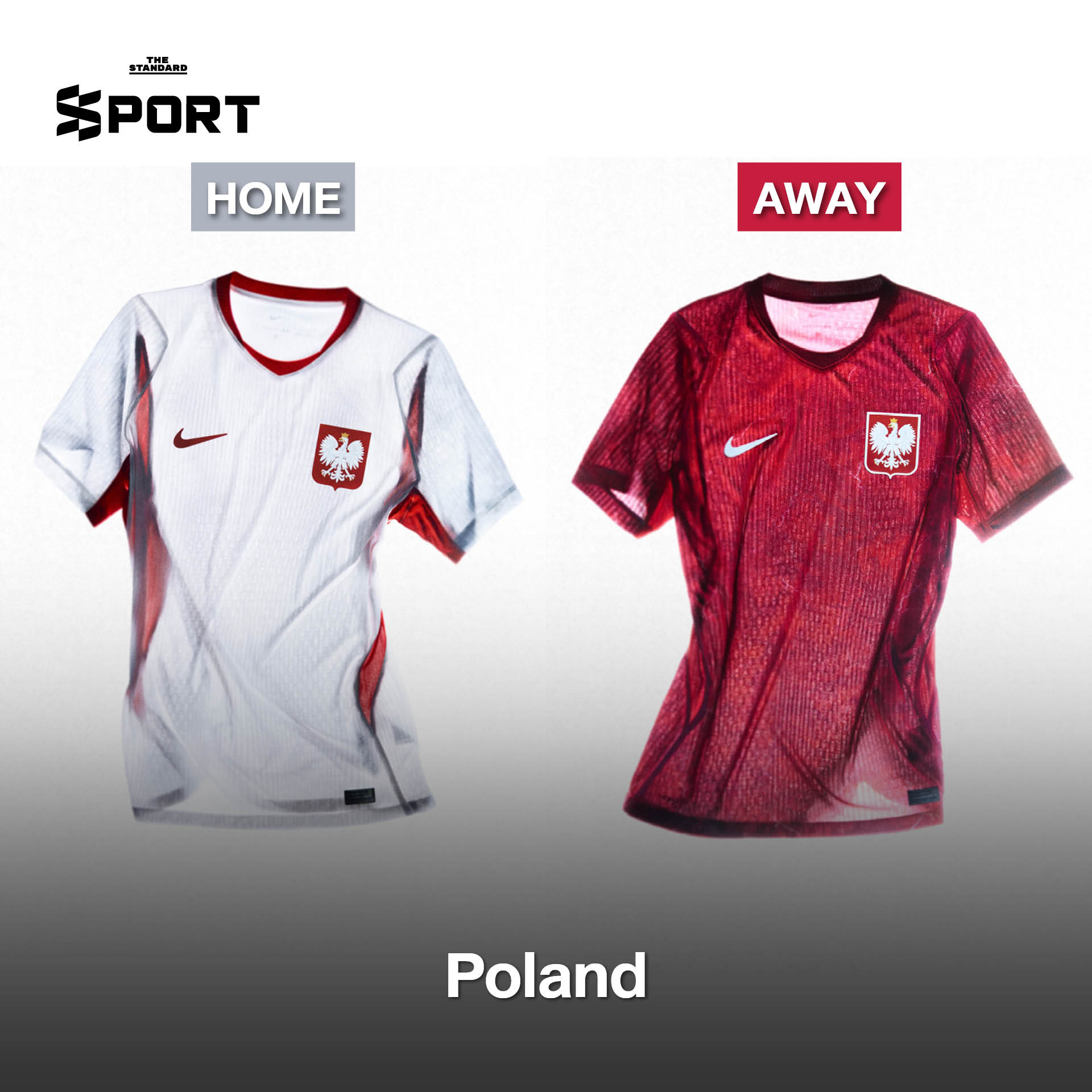 นักฟุตบอลสวมเสื้อแข่ง Nike ทีมชาติสำหรับฟุตบอลโลก 2026 13