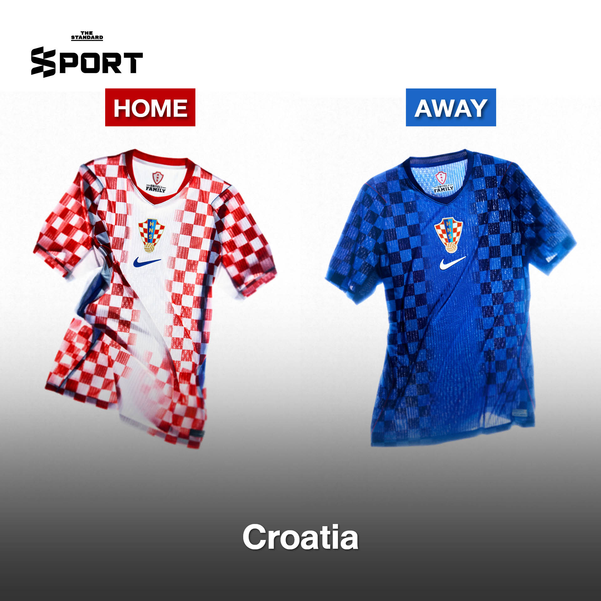 นักฟุตบอลสวมเสื้อแข่ง Nike ทีมชาติสำหรับฟุตบอลโลก 2026 5