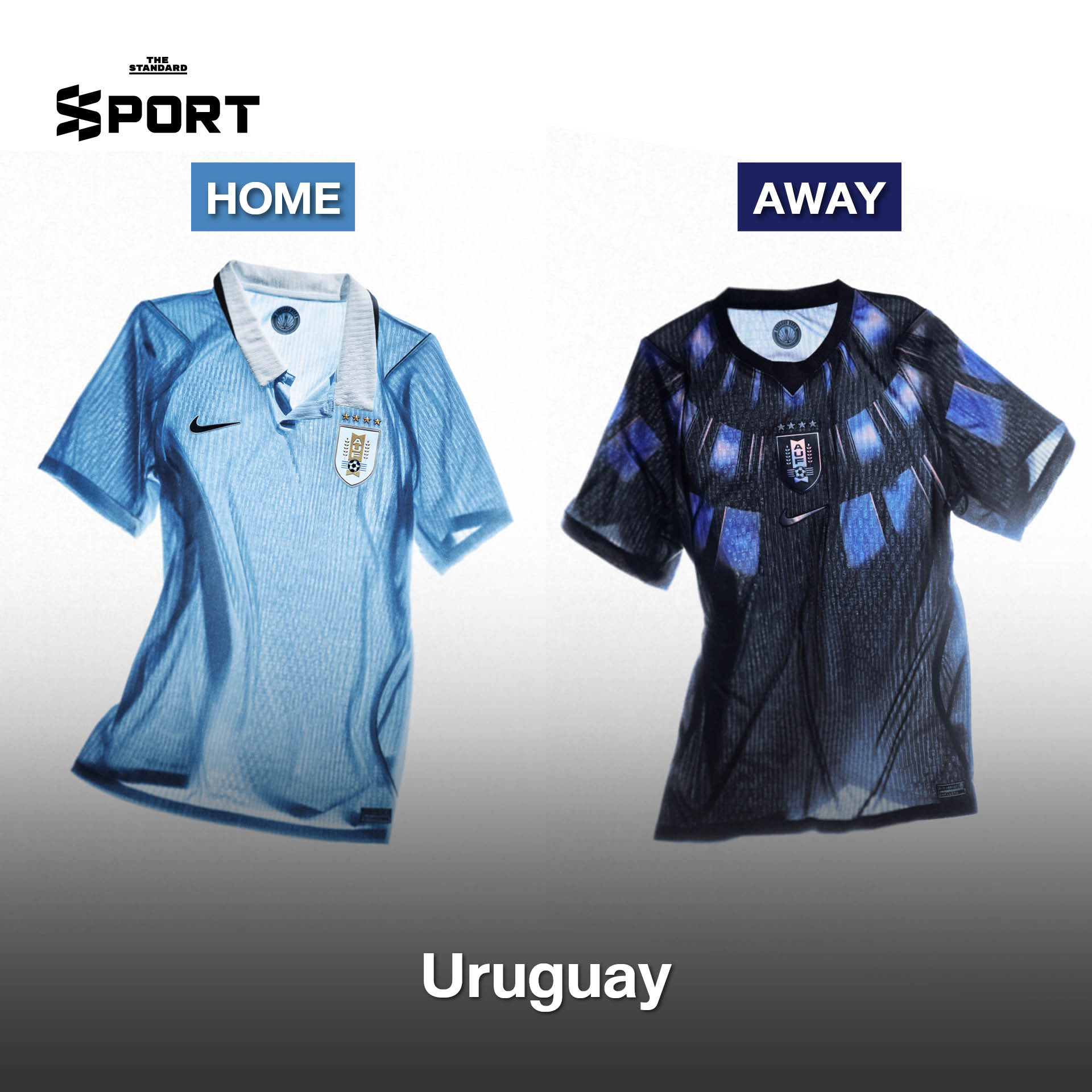 นักฟุตบอลสวมเสื้อแข่ง Nike ทีมชาติสำหรับฟุตบอลโลก 2026 8