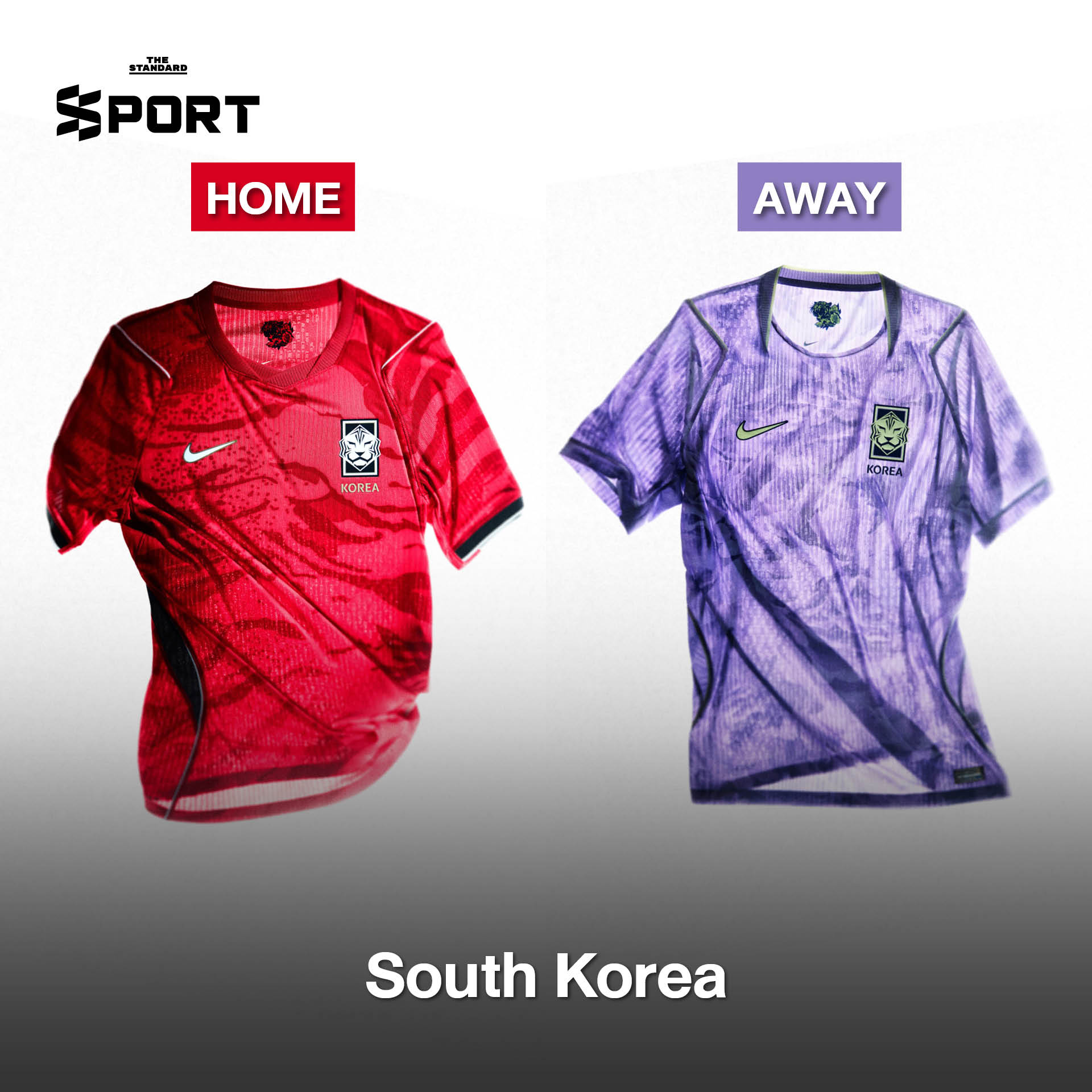 นักฟุตบอลสวมเสื้อแข่ง Nike ทีมชาติสำหรับฟุตบอลโลก 2026 9