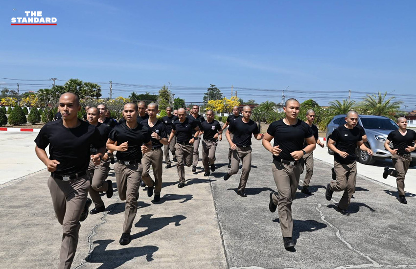 พล.ต.ท.อาชยน ไกรทอง ประธานเปิดการฝึกอบรม 'สยบไพรี 69' เพื่อยกระดับยุทธวิธีตำรวจปราบปรามยาเสพติด 3