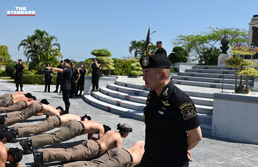 พล.ต.ท.อาชยน ไกรทอง ประธานเปิดการฝึกอบรม 'สยบไพรี 69' เพื่อยกระดับยุทธวิธีตำรวจปราบปรามยาเสพติด 5