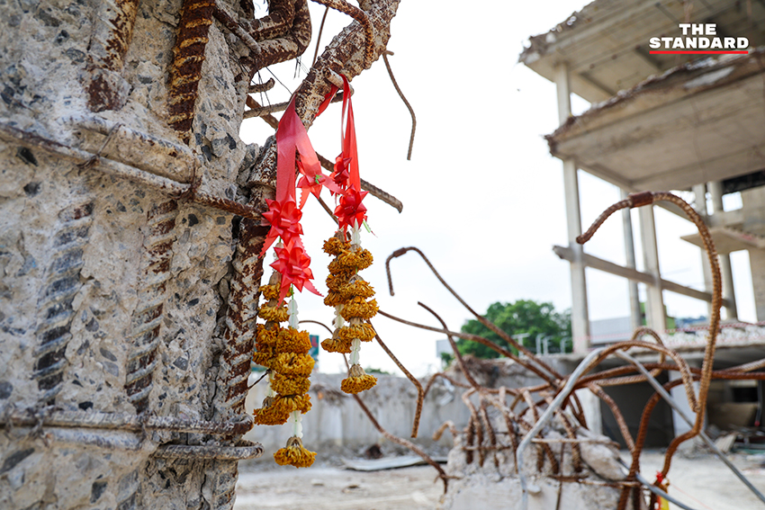 ภาพถ่ายมุมสูงพื้นที่โครงการก่อสร้างอาคาร สตง. แห่งใหม่ที่เคยพังถล่ม ครบรอบ 1 ปี ปัจจุบันเคลียร์ซากแล้ว เหลือเพียงร่องรอยความสูญเสีย 18