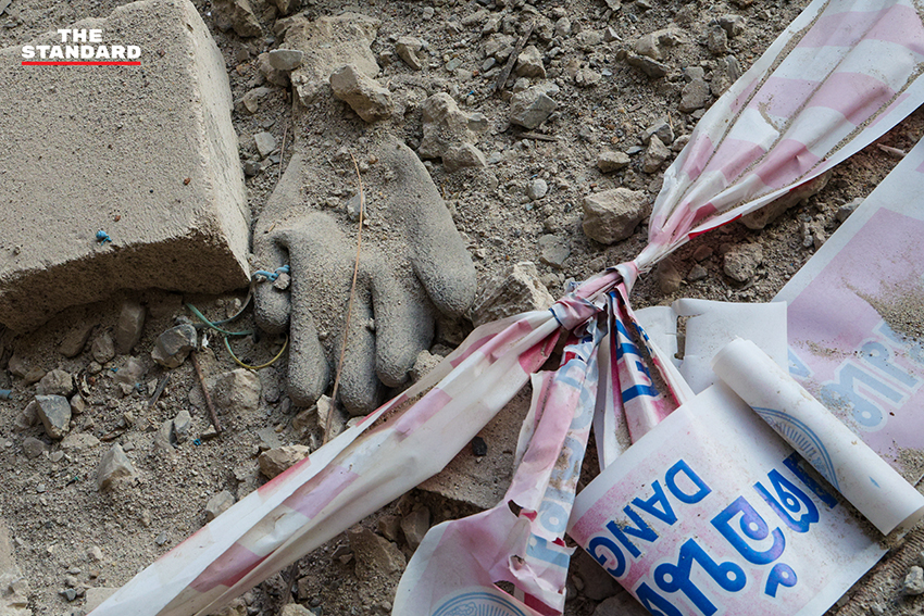 ภาพถ่ายมุมสูงพื้นที่โครงการก่อสร้างอาคาร สตง. แห่งใหม่ที่เคยพังถล่ม ครบรอบ 1 ปี ปัจจุบันเคลียร์ซากแล้ว เหลือเพียงร่องรอยความสูญเสีย 2