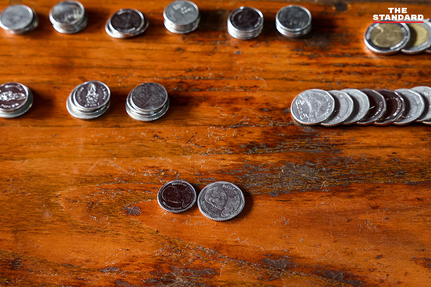 ภาพถ่ายเรือข้ามฟากและเรือด่วนเจ้าพระยา ณ ท่าเรือสาทร แสดงผลกระทบจากวิกฤตน้ำมันและการปรับค่าโดยสาร 7