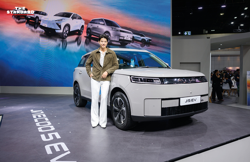 ภาพรถยนต์ไฟฟ้า OMODA C5 EV และ JAECOO 5 EV MAX+ ที่บูธ OMODA & JAECOO ในงาน Bangkok International Motor Show 2026 2