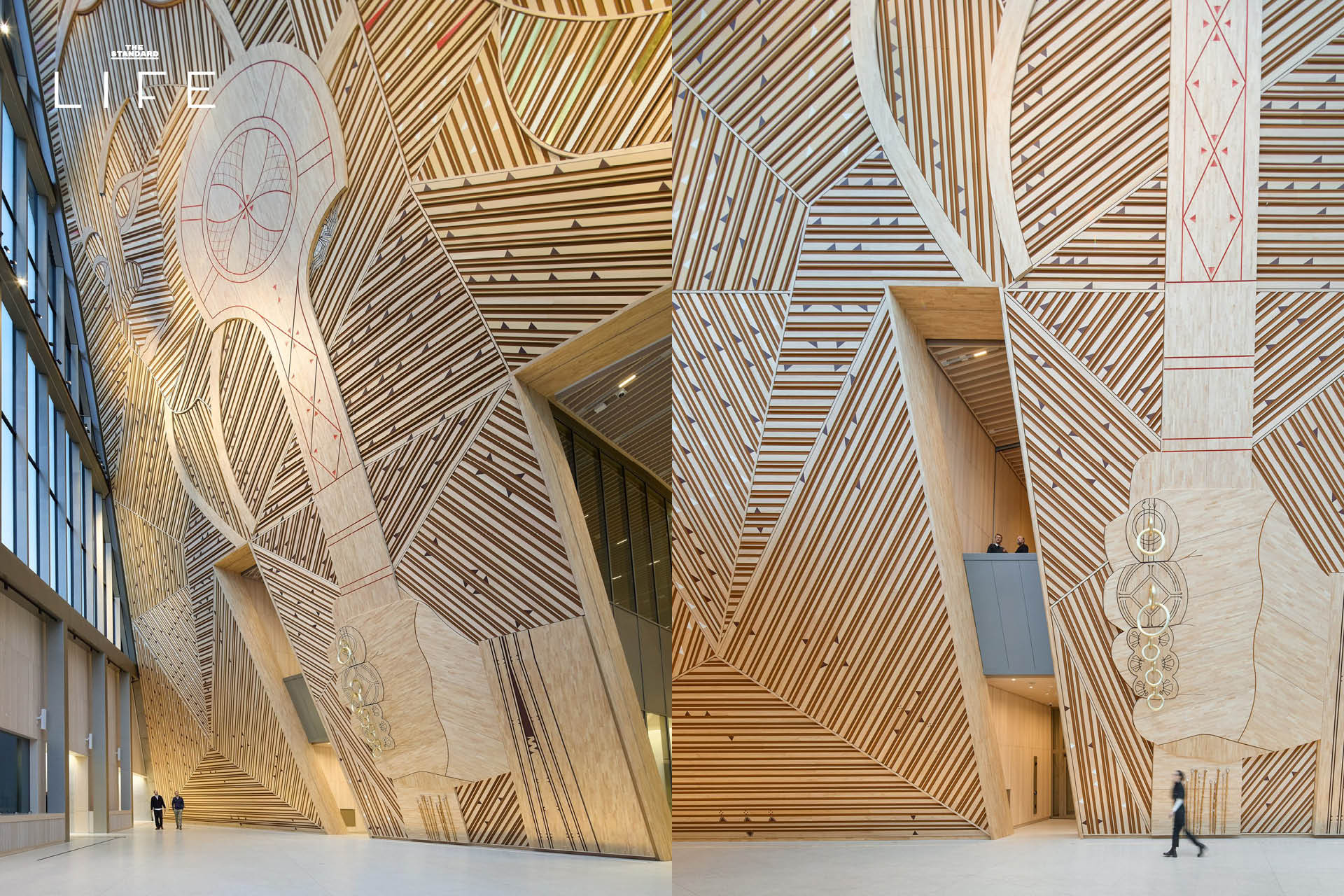 ภาพภายในอาคารศูนย์ราชการ New Government Quarter Oslo ประเทศนอร์เวย์ ที่ออกแบบสไตล์นอร์ดิก ผสานความทันสมัยและความปลอดภัย 4