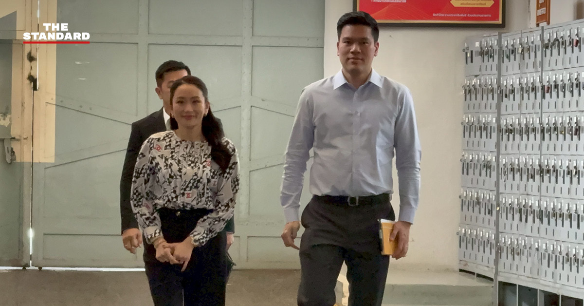 แพทองธาร ชินวัตร พร้อมคู่สมรส เดินทางกลับหลังเข้าเยี่ยม ทักษิณ ชินวัตร ที่เรือนจำกลางคลองเปรม