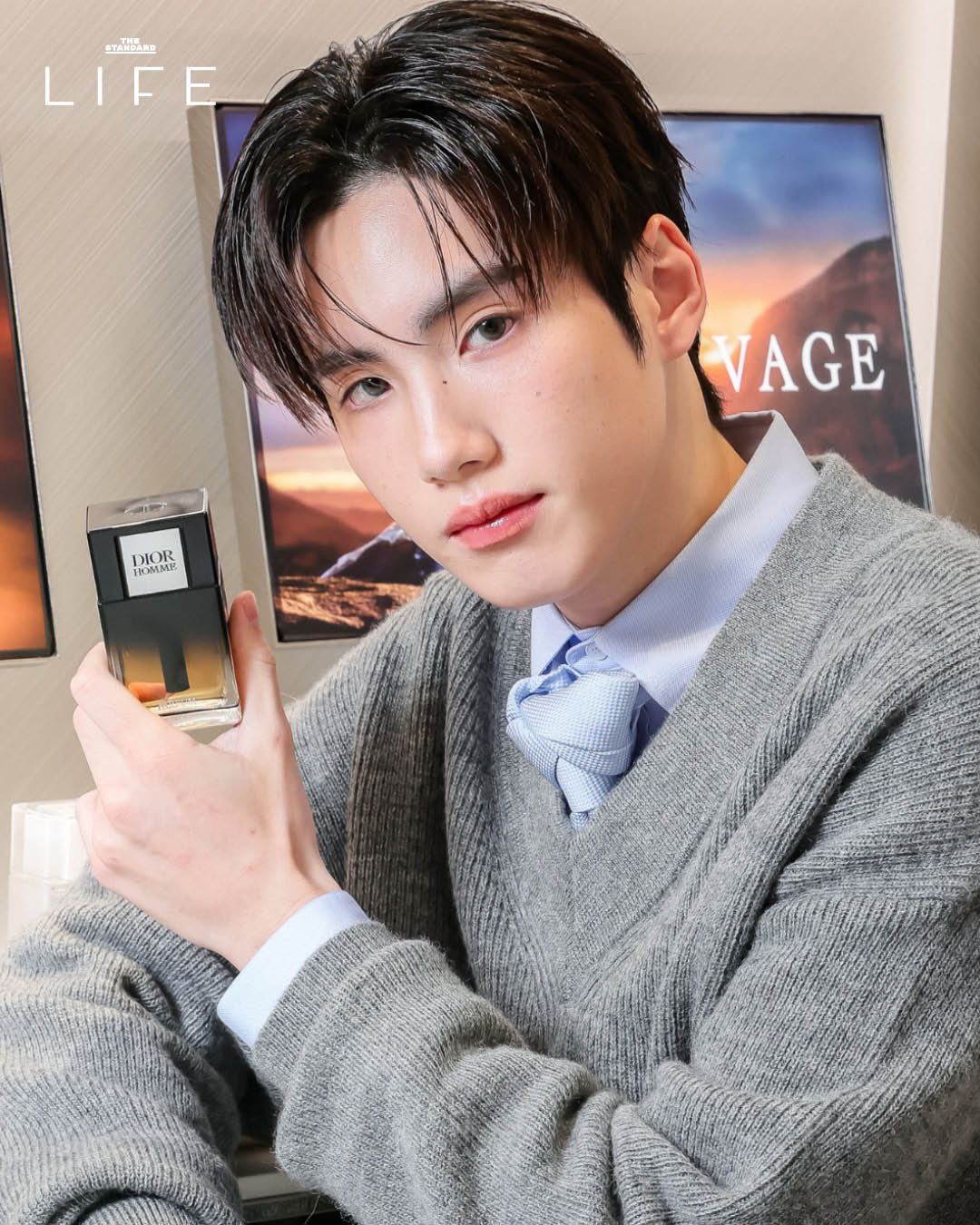 ภู ธัชชัย ลิ้มปัญญากุล ในชุดสบายๆ พร้อมเผยเคล็ดลับการดูแลตัวเองสไตล์ Gen Z 3