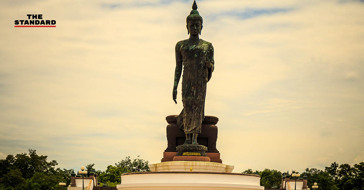 ภาพพุทธมณฑล สถานที่สำคัญทางพระพุทธศาสนาในจังหวัดนครปฐม