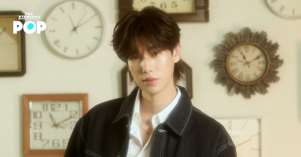 ภูวินทร์ ตั้งศักดิ์ยืน ในภาพโปรโมทซิงเกิลใหม่ ‘แค่นาทีเดียว (A Minute)’ จาก RISER MUSIC